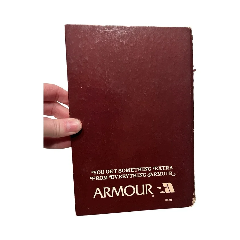 Vintage 1980 The Quick‎ & Easy Armour Cookbook Spiral Bound Retro Recipes